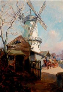 Greatham Mill, Hartlepool, Tees Valley - Ralph Hedley