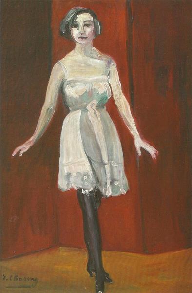Self Portrait Undressed, c.1915 - Émilie Charmy