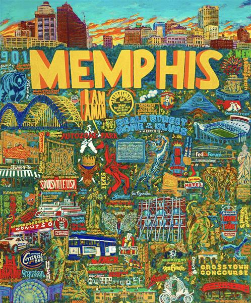 Memphis Tennessee, 2020 - Evelina Dillon