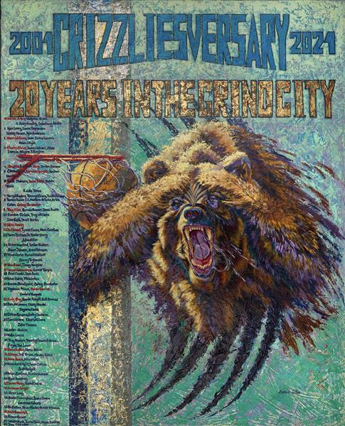 Grizzliesversary 2001-2021, 2020 - Evelina Dillon