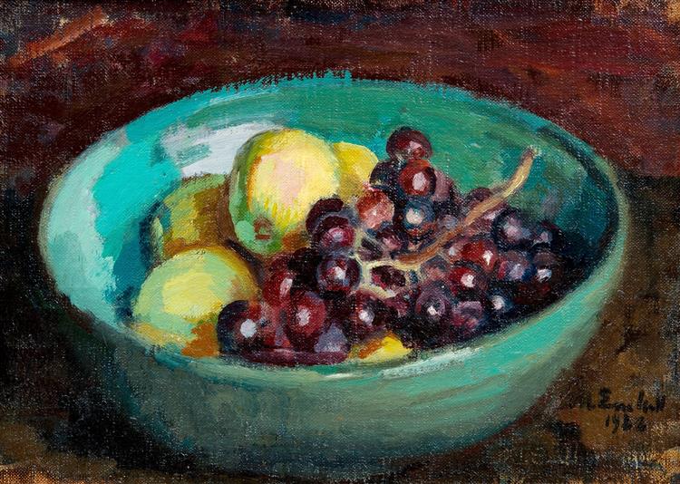 Still Life with Fruit, 1922 - Магнус Энкель