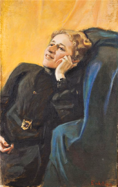 Portrait of Beda Stjernschantz, 1902 - Magnus Enckell