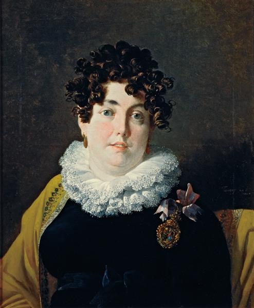 Portrait of the Marquise of Belas, 1816 - Никола-Антуан Тоне