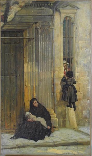 The beggar - Alexandre Antigna