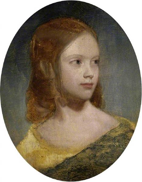 Emma Sandys, the Artist's Sister - Frederick Sandys