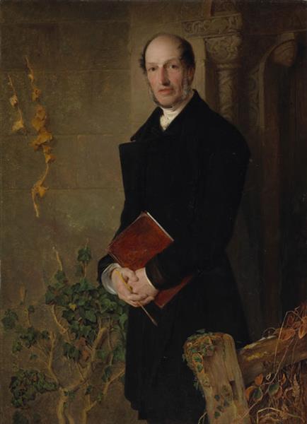 The Reverend James Bulwer, 1858 - Frederick Sandys