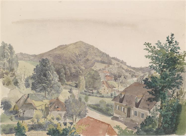 Im Tal Von Bad Rohitsch-Sauerbrunn, c.1848 - Johann Nepomuk Passini