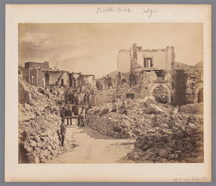 Earthquake in Southern Italy, c.1860 - Roberto Rive