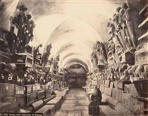 View Of The Catacombs Of Palermo - Robert Rive