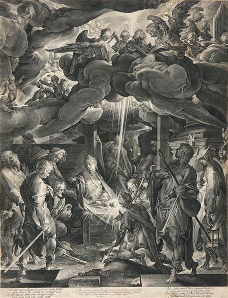 Adoration of the Magi, 1606 - Bartholomeus Spranger