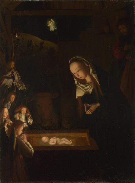 Nativity at Night, c.1490 - Гертген тот Сінт Янс