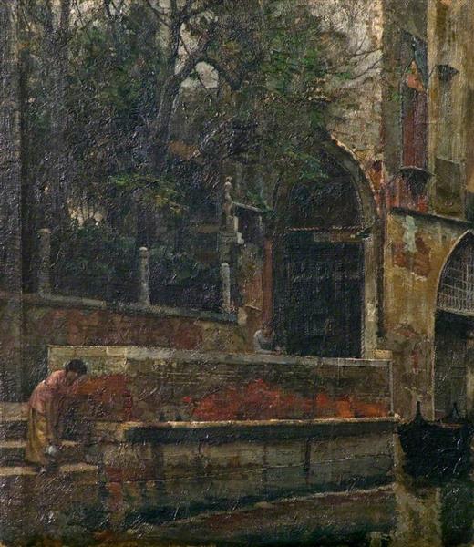 A Corner of Old Venice, 1885 - William Logsdail