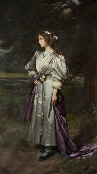 Mary Logsdail, 1910 - William Logsdail