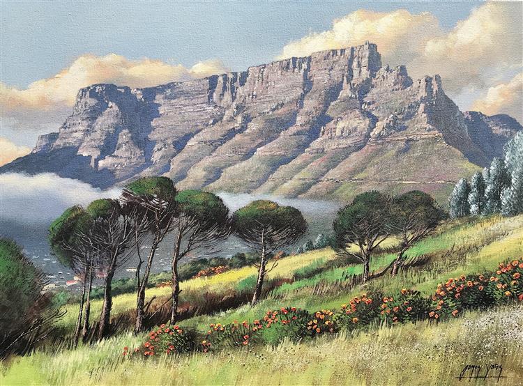 Table Mountain from Signal Hill - DinksFãStan Private Collection, 2020 - James Yates