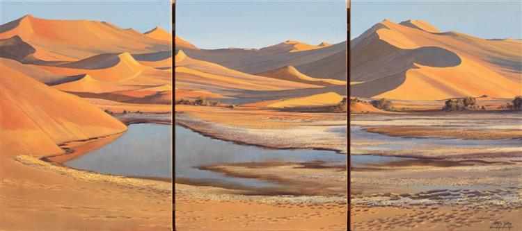 Dune Glow, Sossouvlei , Namibia, 1999 - James Yates