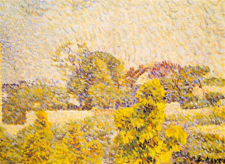 Landscape, 1888 - Louis Hayet
