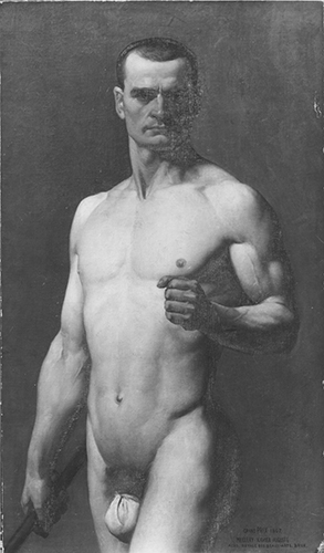 Academic Nude, 1867 - Ксавье Меллери