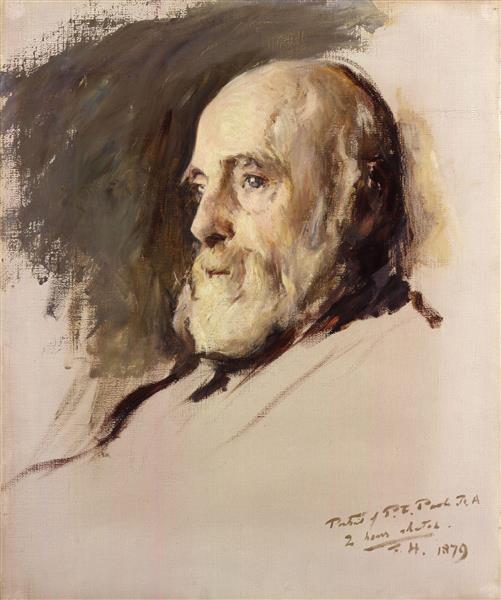 Paul Falconer Poole, British genre painter, 1879 - Frank Holl