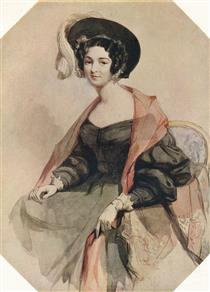Portrait of a Lady - John Absolon