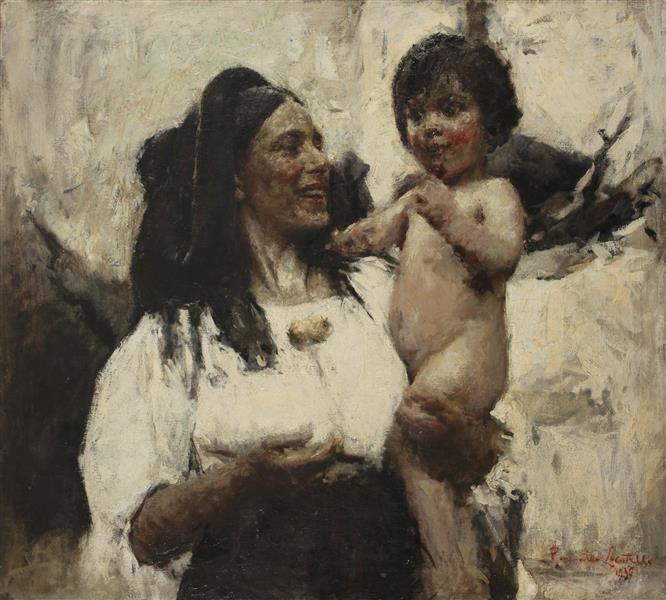 Ermina and Little Angel, 1937 - Romualdo Locatelli