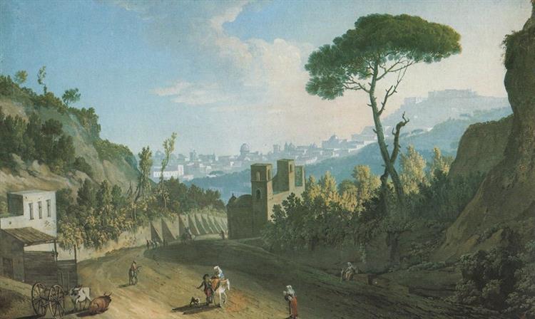 Naples View From the Scudillo - Saverio della Gatta