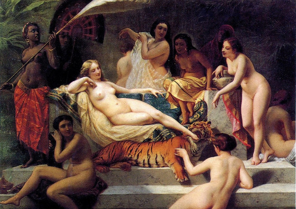 Odalisque, c.1858 - Анри-Пьер Пику