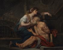 Roman Charity - Jean-Baptiste Greuze