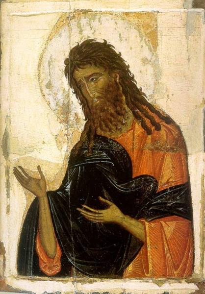St John the Baptist, c.1300 - Orthodox Icons