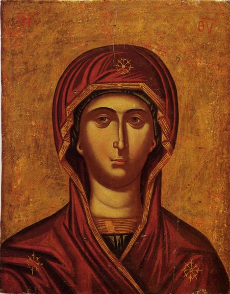 Virgin Mary, c.1600 - c.1650 - Orthodox Icons