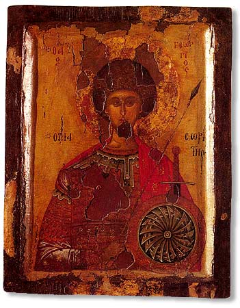 Saint George Diasoritos, c.1450 - Orthodox Icons