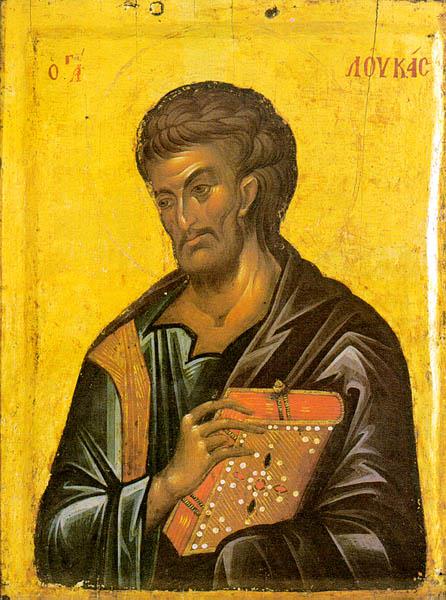 Saint Luce, c.1390 - Orthodox Icons