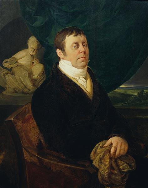 Portrait of a doctor, 1825 - Peter Fendi