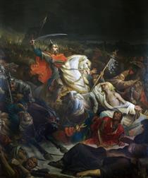 Dmitry Donskoy in the Battle of Kulikovo - Адольф Ивон
