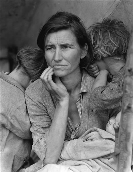 Migrant Mother, 1936 - 多萝西·兰格