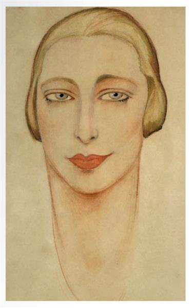 Adrienne Sipska, 1925 - Gerda Wegener