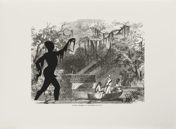 Cotton Hoards in Southern Swamp, from Harper’s Pictorial History of the Civil War (Annotated), 2005 - Kara Walker