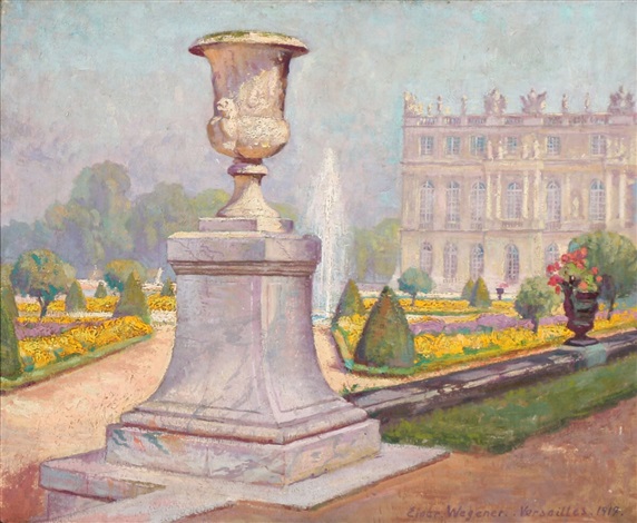 View from Versailles, 1917 - Лили Эльбе