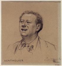 Portrait of Berthelier, actor of the Palais-Royal - Émile Bayard