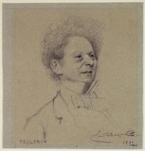 Portrait of Pellerin, actor of the Palais-Royal - Émile Bayard