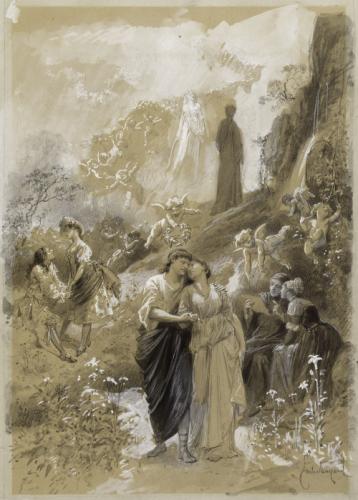 The group of idylls, c.1885 - Émile Bayard