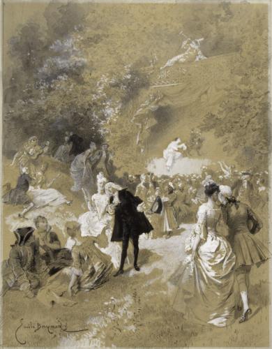 The Feast at Thérèse, c.1886 - Émile Bayard