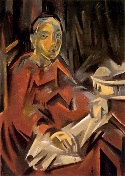 Mujer Sentada, 1928 - Мария Бланшар