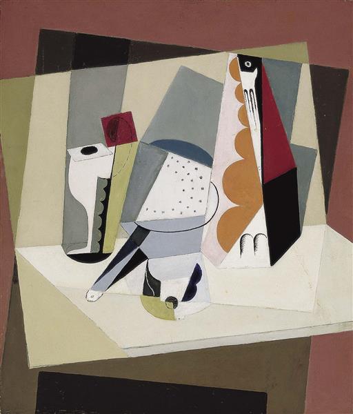 Cubist Still Life, c.1917 - Мария Бланшар