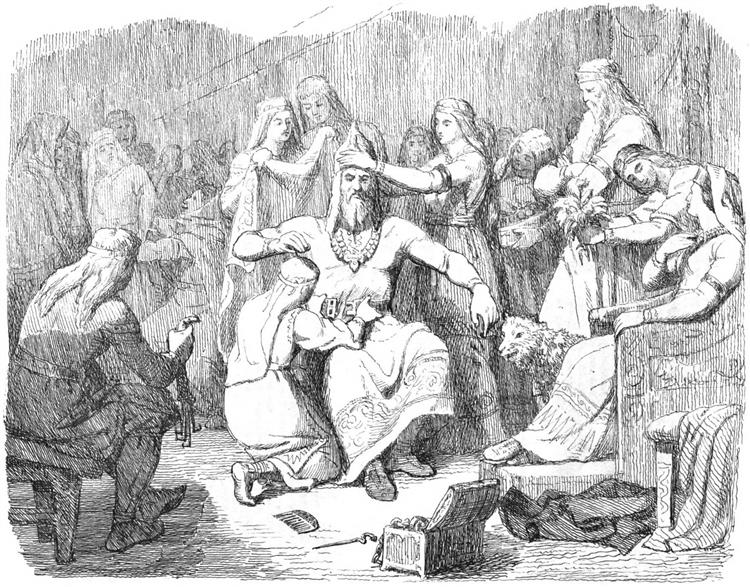 Hammar retrieval II. Thor Dressed For Bride, 1865 - Мортен Ескіль Вінге