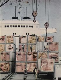 Cargo Cult (from the series Body Beautiful, Or Beauty Knows No Pain) - Martha Rosler