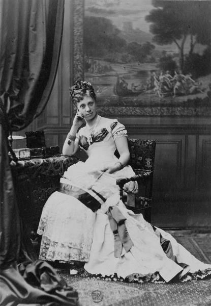 Duchesse Marguerita De Madrid, 1878 - Felix Nadar