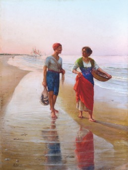 Idillio Sul Mare, c.1910 - c.1920 - Pasquale Celommi