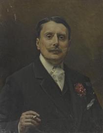 Portrait of Jacques Laurens de Waru - Раймундо Мадрасо
