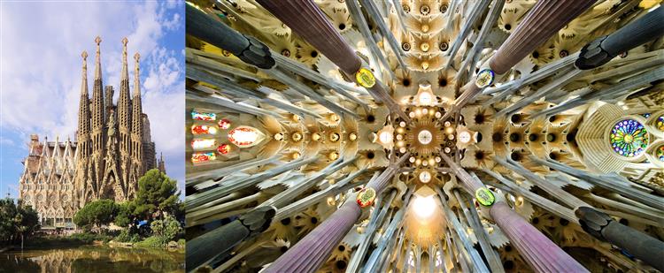 Basílica De La Sagrada Família, 1883 - Antoni Gaudí