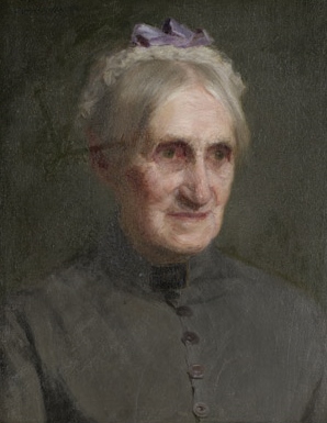 Old Age Portrait of Anna G. Chase Derrick, 1892 - Элизабет Коффин